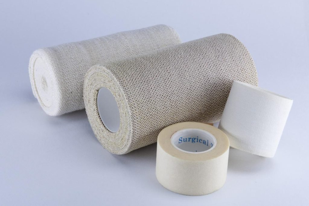 ace bandage and tape