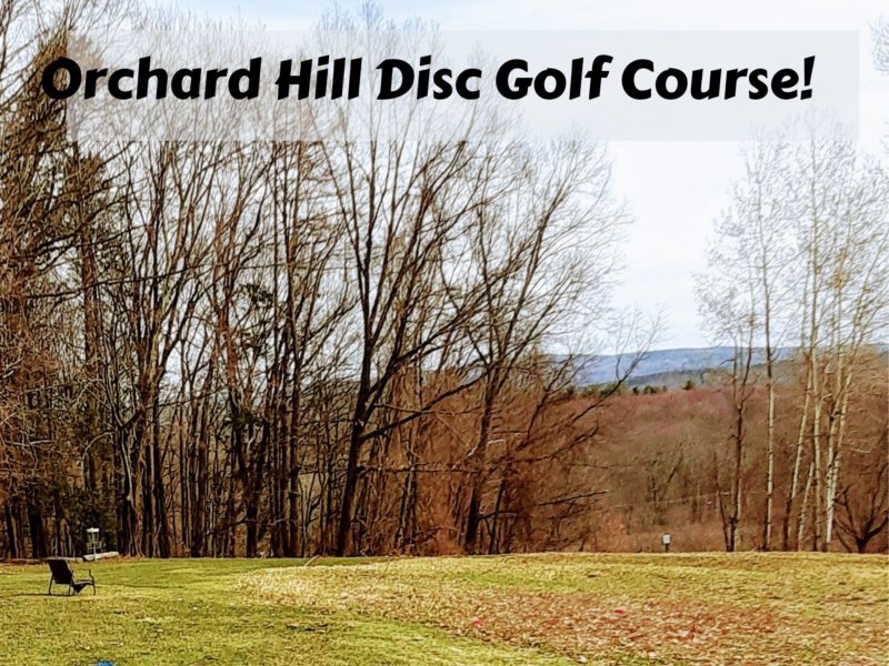 Orchard Hill Disc Golf at UMass Course Review Disc Golf Around