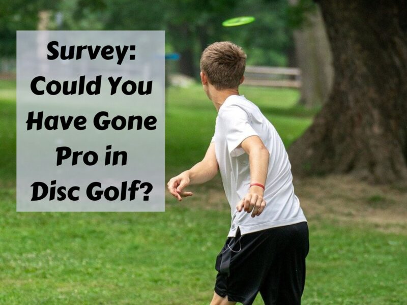 Survey: Could You have Gone Pro in Disc Golf? - Disc Golf Around