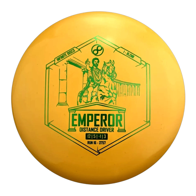 Yellow Infinite Discs Emperor