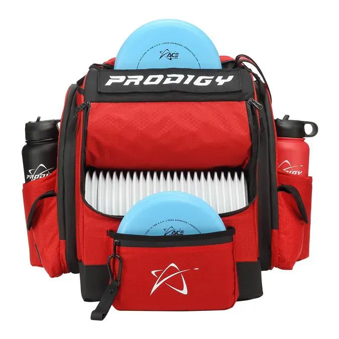 red Prodigy BP-1 V3 filled with discs