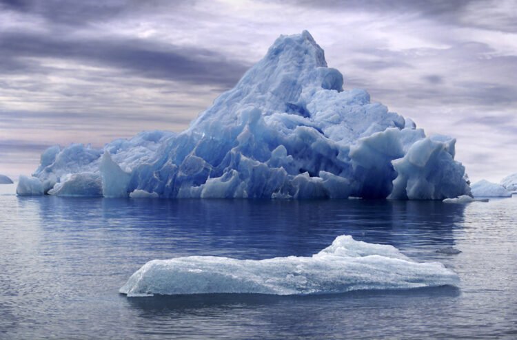 iceberg in water