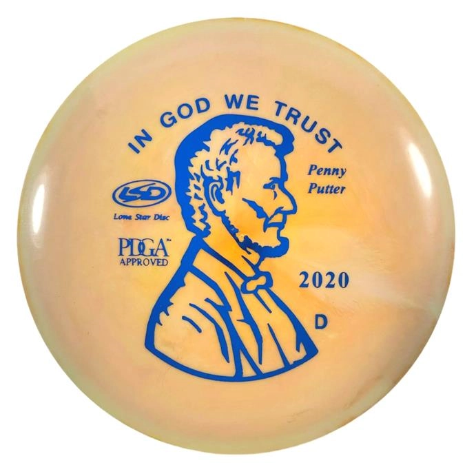 light brown Lone Star Disc Penny Putter