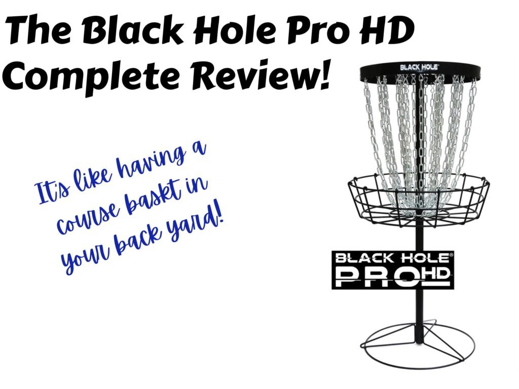 The Black Hole Pro HD disc golf basket featured image