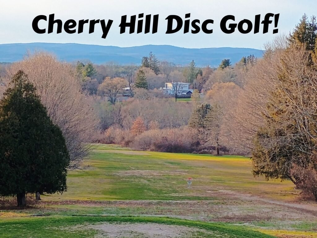 Cherry Hill Disc Golf Course view down the hill