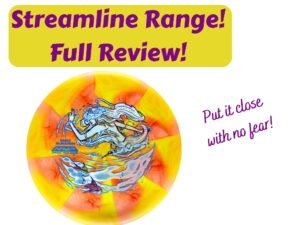 Streamline Range Full Review featured Image with orange and yellow disc.